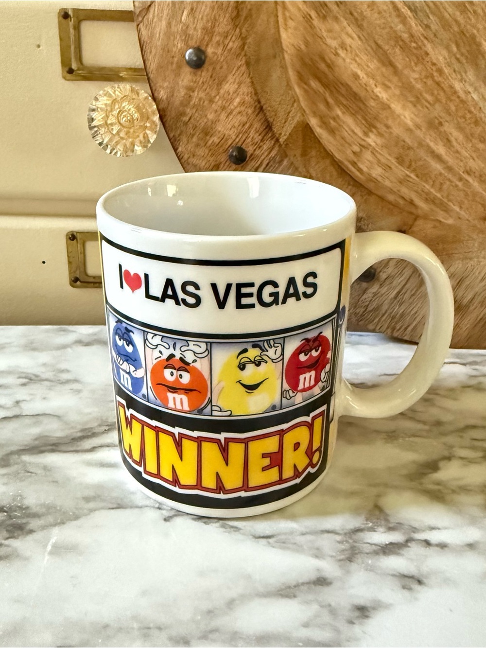 M&M World I Love Las Vegas Winner Coffee Mug, 12oz